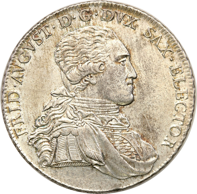 Niemcy, Saksonia. Fryderyk August III (1763-1806). Talar 1795 IEC, Drezno